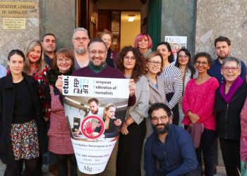 Ending workplace harassment in the media – Partita oggi in Lombarda la tre giorni europea EFJ