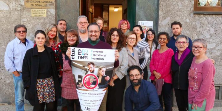 Ending workplace harassment in the media – Partita oggi in Lombarda la tre giorni europea EFJ