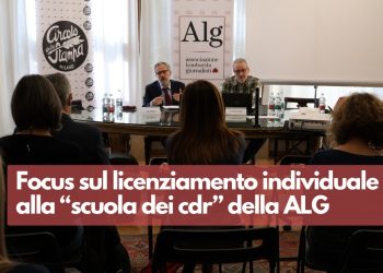 Focus sul licenziamento individuale alla “Scuola dei Cdr” della Alg