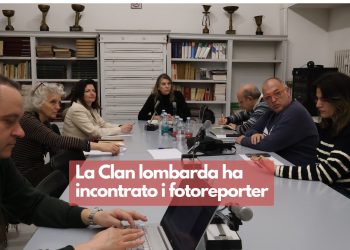 La Clan Lombarda ha incontrato i fotoreporter
