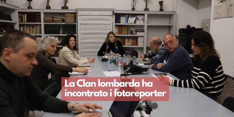 La Clan Lombarda ha incontrato i fotoreporter