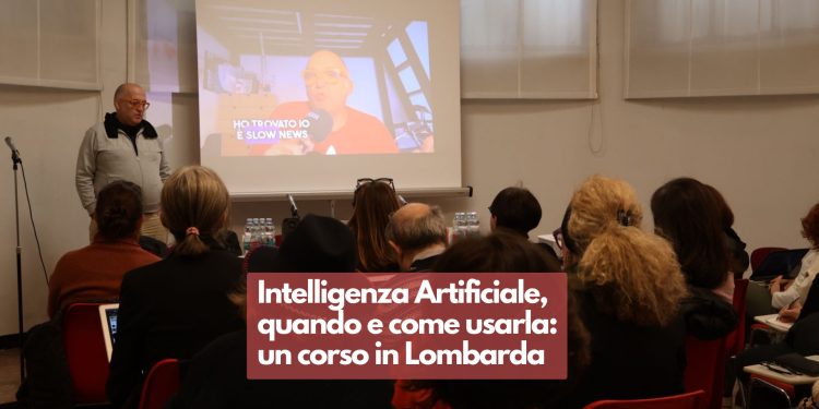 Intelligenza Artificiale, quando e come usarla: un corso in Lombarda