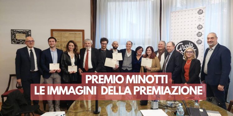 Premio Minotti, le immagini della premiazione