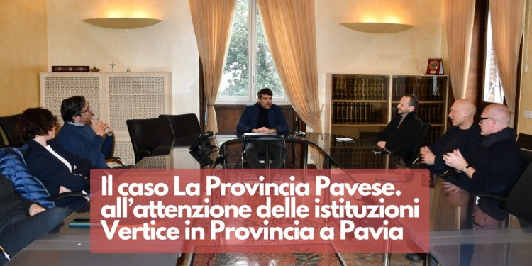 Il caso La Provincia Pavese all’attenzione delle istituzioni. Vertice in Provincia a Pavia