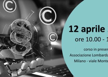 Intelligenza artificiale e diritto di proprietà intellettuale – Corso di formazione con crediti il 12 aprile 2024