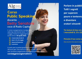 Corso Public Speaking con Betty Senatore