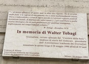 L’anniversario dell’omicidio Tobagi ricordato a Cerro Maggiore e a Milano dalla Lombarda e dal gruppo Cronisti