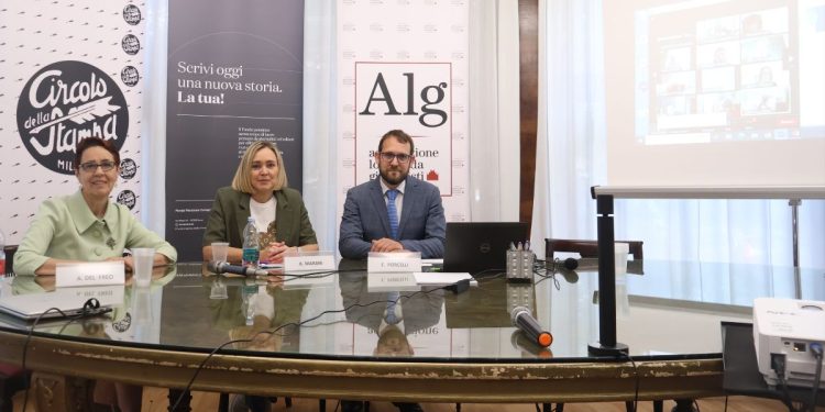 I vertici del Fondo di previdenza dei giornalisti ospiti della Alg per spiegare l’istituto ai giornalisti lombardi