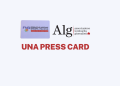 Una press card