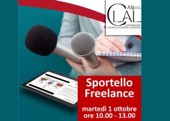 Sportello Freelance – martedì 1 ottobre, ore 10.00 – 13.00