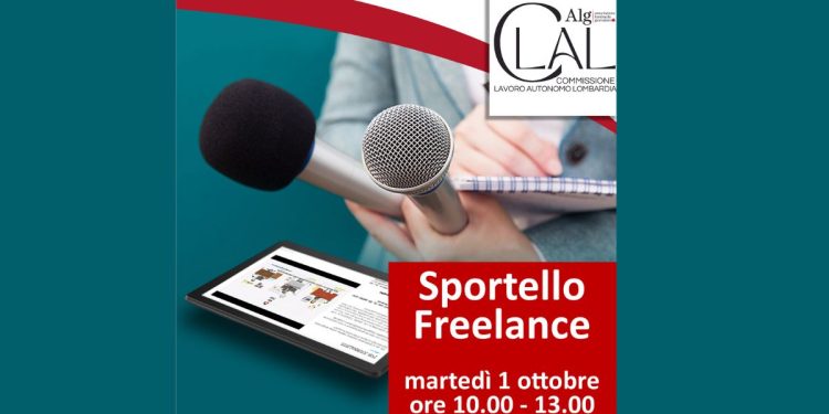 Sportello Freelance – martedì 1 ottobre, ore 10.00 – 13.00