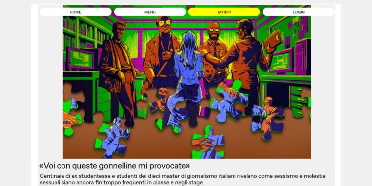 ALG: “Fuori i sessisti e i molestatori dalle scuole di giornalismo”. Dopo l’inchiesta di Irpimedia