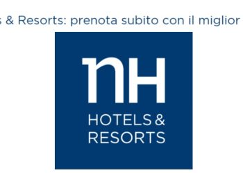 NH Hotels, per gli iscritti soggiorno in Italia con lo sconto