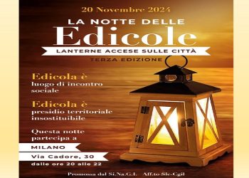 “La Notte delle edicole” Sinagi. La sera del 20 novembre Alg al fianco dei giornalai