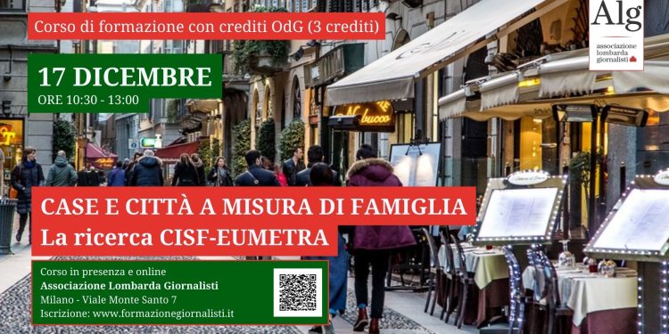CASE E CITTÀ A MISURA DI FAMIGLIA La ricerca CISF-EUMETRA