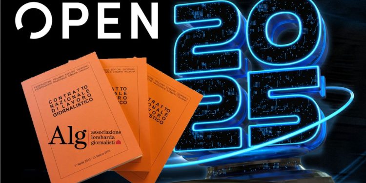 Dal 1° gennaio contratto Fnsi – Fieg per i giornalisti di Open