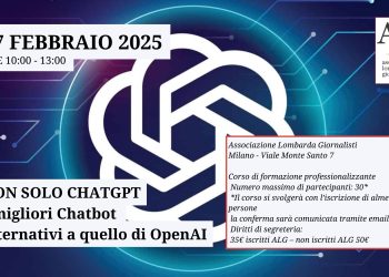 Corso in ”Lombarda”: le nuove intelligenze artificiali che possono sostituire ChatGPT