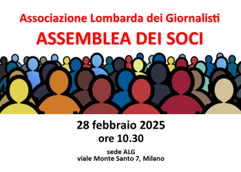 L’assemblea dei Soci dell’Associazione Lombarda dei Giornalisti