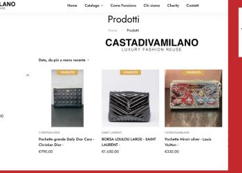 Luxury second-hand Castadivamilano: sconti speciali per gli iscritti Alg