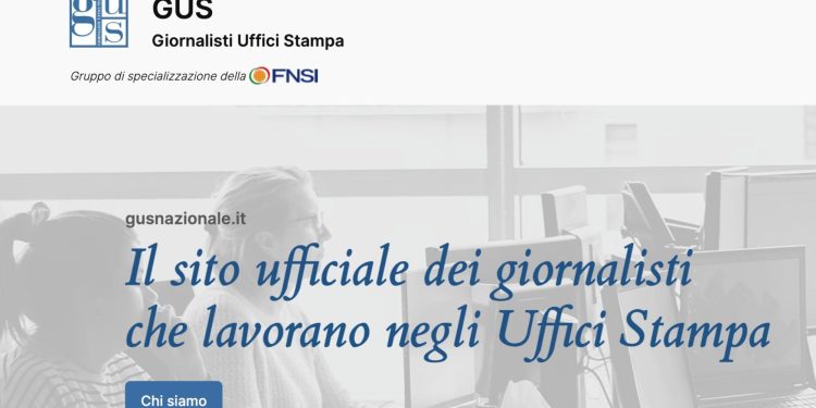 Online il sito del Gus Nazionale: Un nuovo punto di riferimento per gli uffici stampa