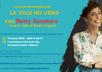 Corso intensivo “Come parlare in video in modo efficace”