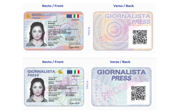 Una nuova Press Card per i giornalisti, al via il progetto di Ordine e Poligrafico di Stato
