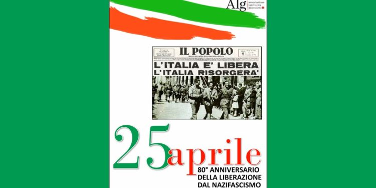 L’Associazione Lombarda dei Giornalisti alla manifestazione del 25 aprile di Milano