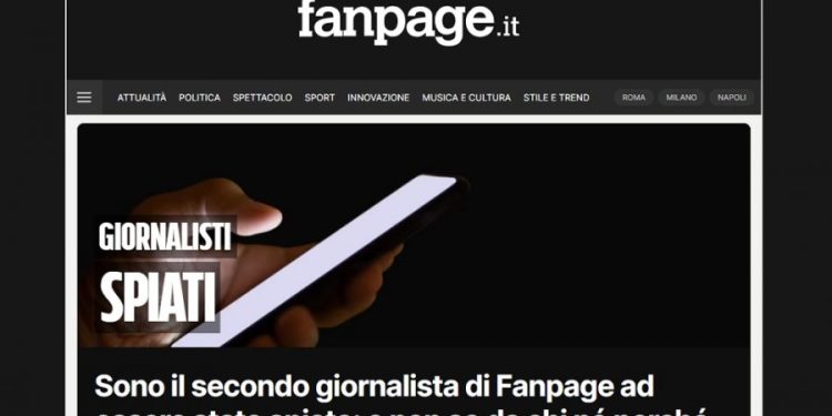 Fanpage: «Secondo giornalista spiato». Fnsi e Sugc: «Fare luce al più presto»
