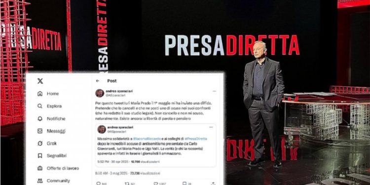 Esposto contro Presa Diretta, la Fnsi al fianco del giornalista Andrea Sparaciari