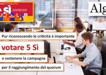 Ai referendum, 5 SÌ per lavoro e cittadinanza