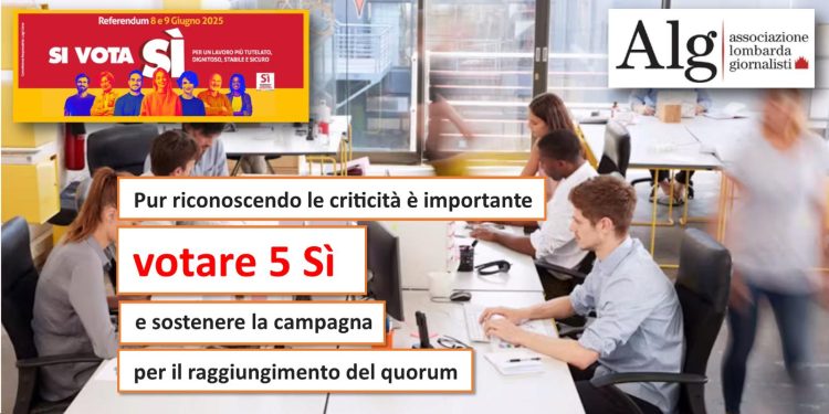 Ai referendum, 5 SÌ per lavoro e cittadinanza
