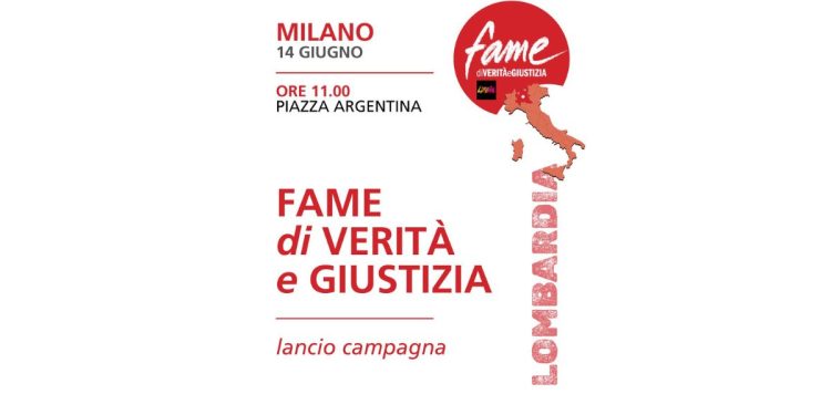 30 anni di Libera: a Milano, oggi un convegno e domani un flash mob