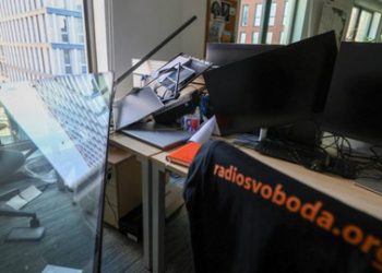 Ukraine: Three newspaper buildings hit by Russian drones