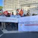 Gaza, Fnsi e Associazioni regionali di Stampa in piazza con la Cgil. Costante: «Dalla parte di tutte le vittime»