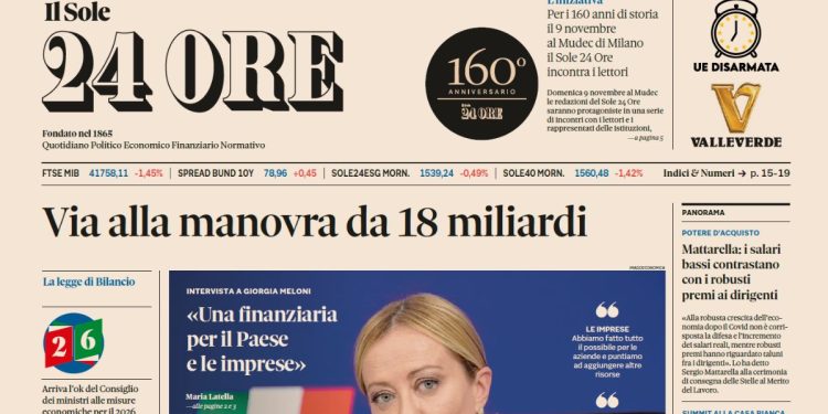 Sole 24 Ore in edicola nonostante lo sciopero, Fnsi: “Un’offesa alla storia del giornale”