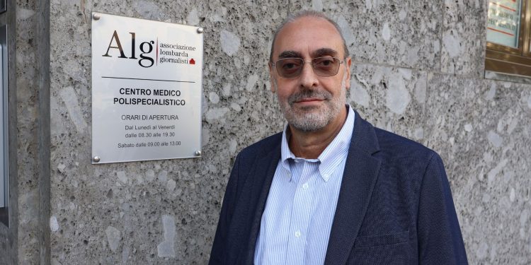 Il Presidente ALG Paolo Perucchini inaugura la campagna vaccinale al Poliambulatorio