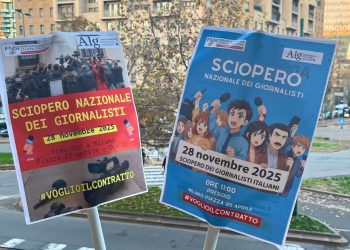 Domani i giornalisti italiani scioperano per il contratto nazionale di lavoro, fermo da oltre 10 anni