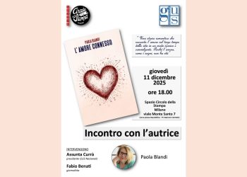 Paola Blandi presenta allo Spazio Circolo della Stampa il nuovo libro “L’amore connesso”