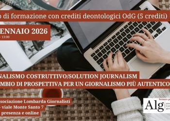 Formazione ALG – Giornalismo costruttivo / Solution journalism