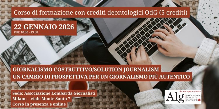 Formazione ALG – Giornalismo costruttivo / Solution journalism