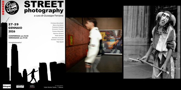 Lo Spazio Circolo della Stampa punta lʼobiettivo sulla Street Photography: nuova mostra al via il 27 gennaio