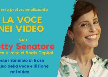 Corso intensivo “La voce nei video” con Betty Senatore