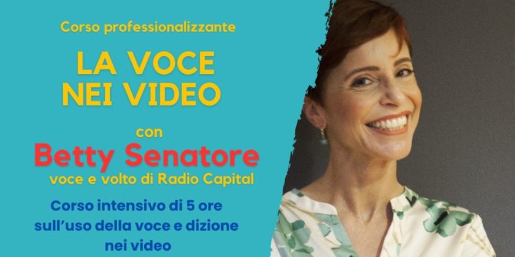 Corso intensivo “La voce nei video” con Betty Senatore