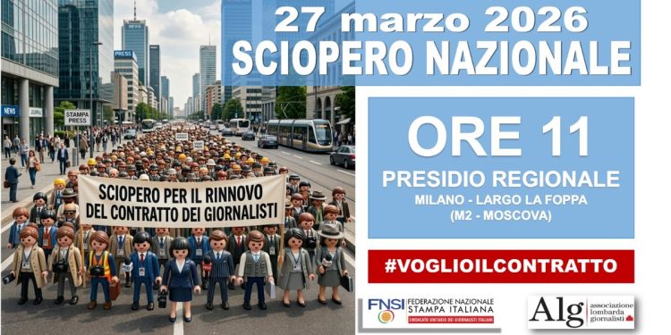 Sciopero nazionale del 27 marzo: presidio a Milano