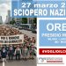Sciopero nazionale del 27 marzo: presidio a Milano