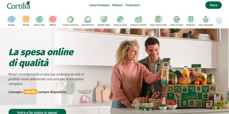 Cortilia: Spesa online