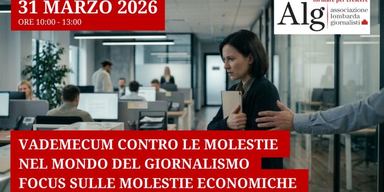 Formazione ALG – Vademecum contro le molestie nel mondo del giornalismo: focus sulle molestie economiche