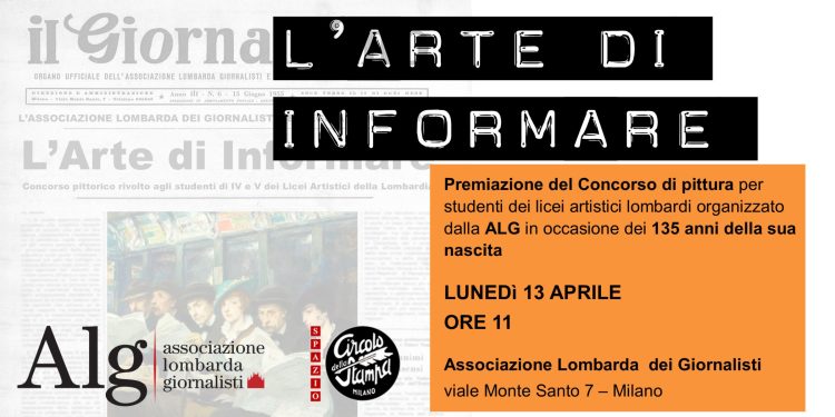 L’ALG per i suoi 135 anni premia “L’arte di Informare”