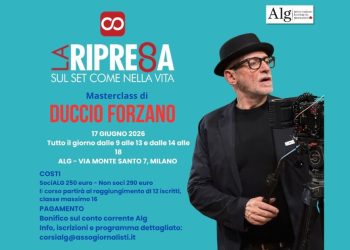 Regia televisiva: la masterclass di Duccio Forzano all’ALG di Milano