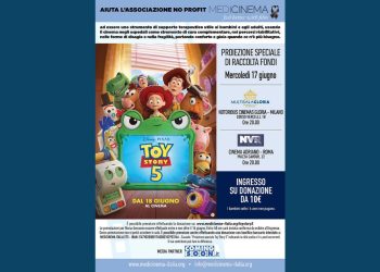 Proiezione speciale di “Toy Story 5” a sostegno di MediCinema Italia
